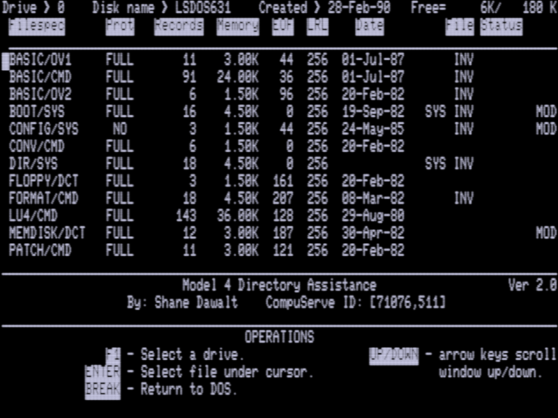 Screen shot